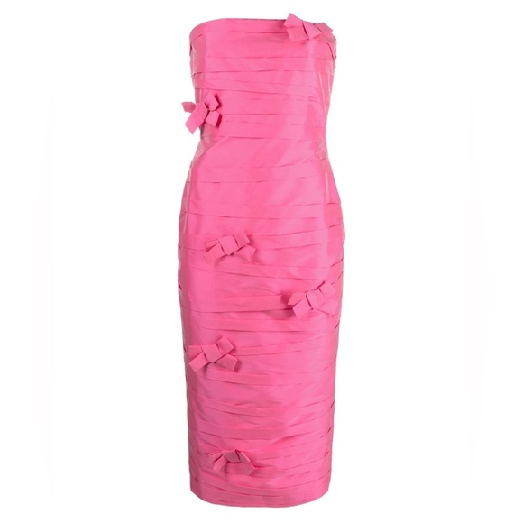 Bernadette bow taffeta dress - Picture 3 of 7